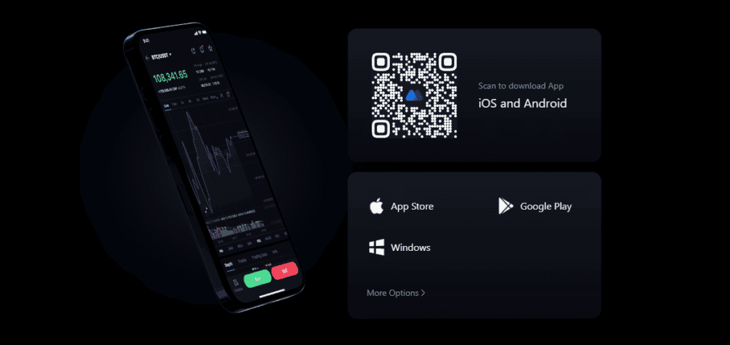 mexc trading app